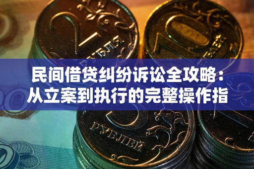 武汉民间借贷纠纷诉讼全攻略：从立案到执行的完整操作指南