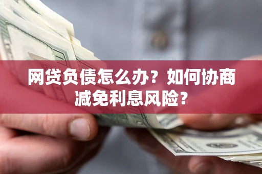 武汉网贷负债怎么办？如何协商减免利息风险？