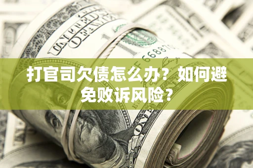 武汉打官司欠债怎么办？如何避免败诉风险？