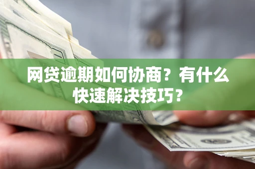 武汉网贷逾期如何协商？有什么快速解决技巧？