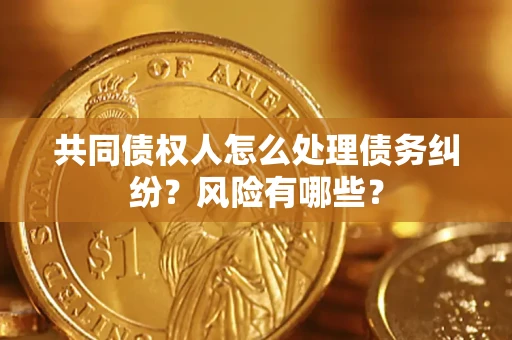 武汉共同债权人怎么处理债务纠纷？风险有哪些？