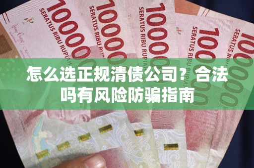 武汉怎么选正规清债公司？合法吗有风险防骗指南
