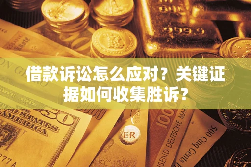 武汉借款诉讼怎么应对？关键证据如何收集胜诉？