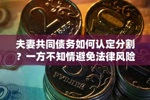武汉夫妻共同债务如何认定分割？一方不知情避免法律风险必看！